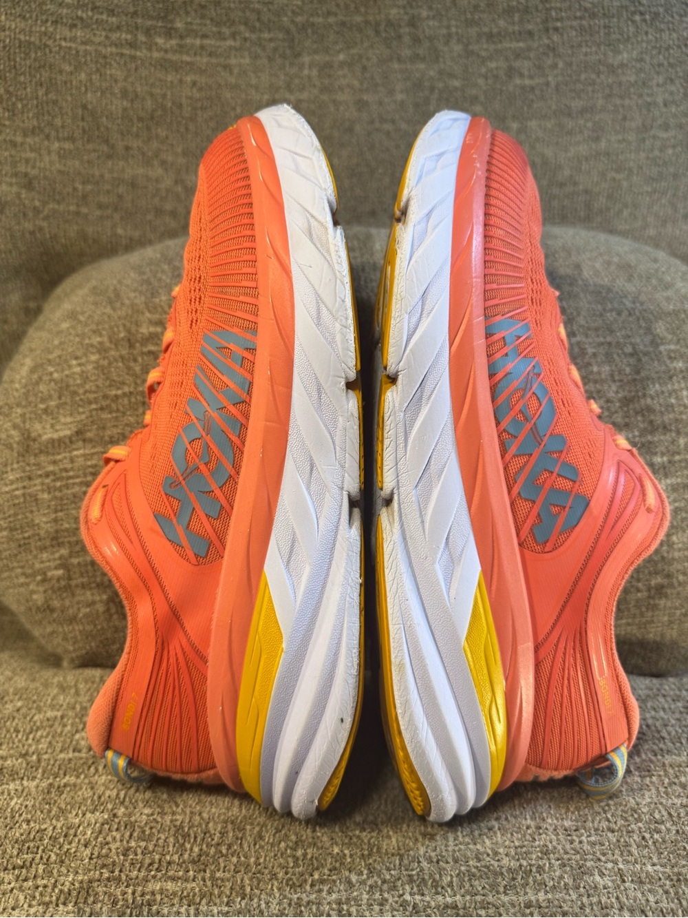 Hoka One One Bondi 7 Womens’s Camellia/Coastal Shade Shoes 1110519CCS Size 9.5 - Picture 6 of 12